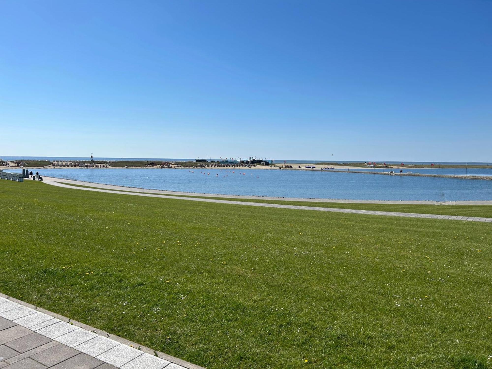 Ferienwohnung Ritthoff Perlebucht - Mit Strandkorb Am Meer Und Kostenloser Eintritt Ins Schwimmbad Büsum Exterior foto